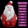 Akrilinė Kalėdinė Led Dekoracija Kalėdų Senelis, 28Cm