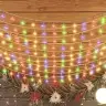 Led Lampiņu Virtene, 20 M, 200 Krāsainas Led, 8 Funkcijas Vidaxl