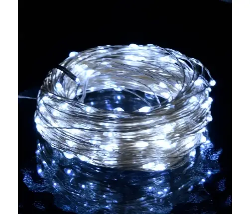 Led-Haldjatulede Kett 40M, 400 Ledi, Külm Valge, 8 Funktsiooni