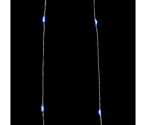 Led-Haldjatulede Kett 40M, 400 Ledi, Külm Valge, 8 Funktsiooni