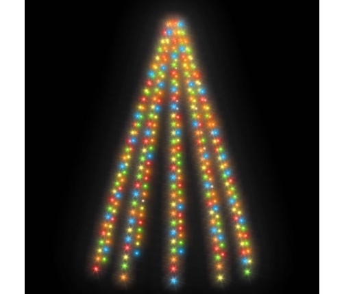 Kalėdų Eglutės Girlianda Su 250 Spalvotų Led Lempučių, 250Cm