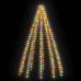 Ziemassvētku Lampiņas, 300 Led, 300 Cm, Krāsainas Vidaxl