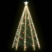 Ziemassvētku Lampiņas, 400 Led, 400 Cm, Vēsi Baltas Vidaxl