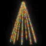 Ziemassvētku Lampiņas, 400 Led, 400 Cm, Krāsainas Vidaxl