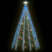 Ziemassvētku Lampiņas, 500 Led, 500 Cm, Zilas Vidaxl