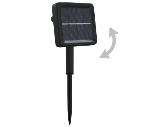 Solārā Lampiņu Virtene, 2 Gab., 2X200 Led, Vēsi Balta Vidaxl