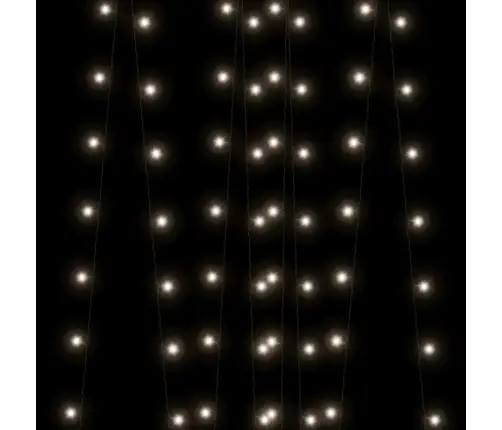 Solārā Lampiņu Virtene, 5 Gab., 5X200 Led, Vēsi Balta Krāsa Vidaxl