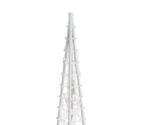 Akrilinė Led Dekoracija Kūgis, Mėlynos Spalvos, 60Cm