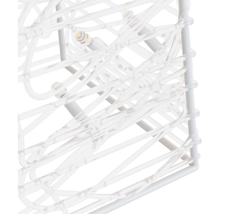 Led Lampiņu Dekorācija, Akrils, Konusveida, 60 Cm, Zila Vidaxl