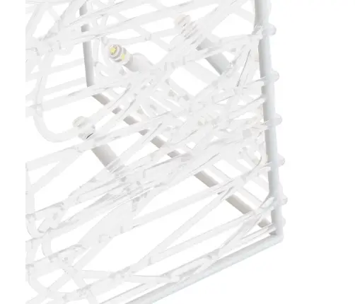 Led Lampiņu Dekorācija, Akrils, Konusveida, 90 Cm, Silti Balta Vidaxl