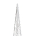 Akrüülist Valguskoonus, Led-Tuli, Sinine 120 Cm