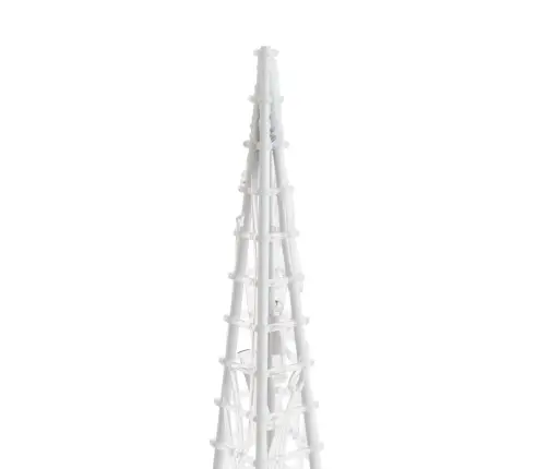 Led Lampiņu Dekorācija, Akrils, Konusveida, 120 Cm, Krāsaina Vidaxl