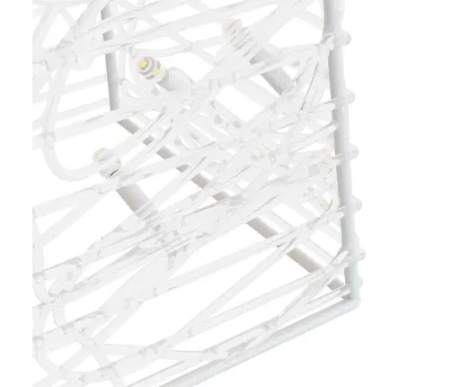 Dekoratīvi Led Lampiņu Rotājumi, Akrils, 30/45/60 Cm, Balti Vidaxl