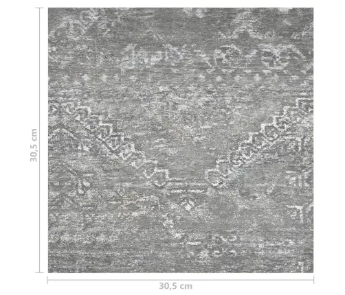 Grīdas Flīzes, 20 Gab., Pašlīmējošas, 1,86 M², Pvc, Pelēkas Vidaxl