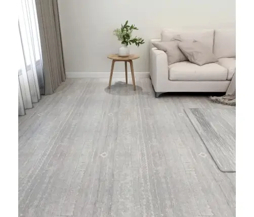 Grīdas Flīzes, 20 Gab., Pašlīmējošas, 1,86 M², Pvc, Pelēkas Vidaxl