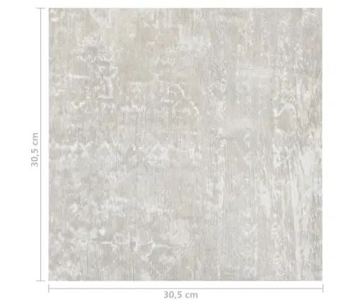 Grīdas Flīzes, 20 Gab., Pašlīmējošas, 1,86 M², Pvc, Pelēkas Vidaxl