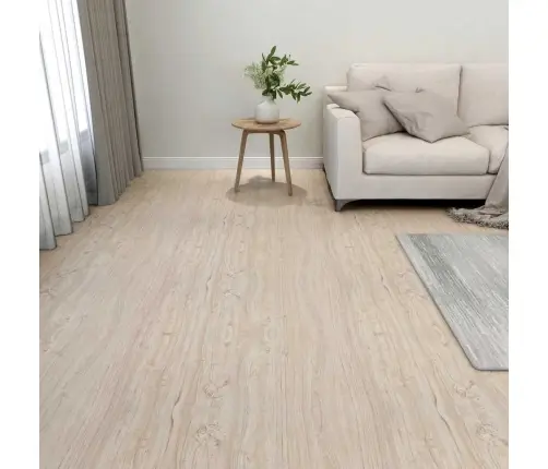 Grīdas Flīzes, 20 Gb., Pašlīmējošas, 1,86 M², Pvc, Gaiši Brūnas Vidaxl