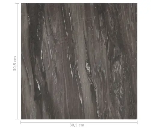 Grīdas Flīzes, 20 Gab., Pašlīmējošas, 1,86 M², Pvc, Pelēkas Vidaxl