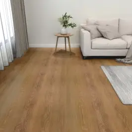 Iseliimuvad Põrandaplaadid 20 Tk, Pvc, 1,86 M², Pruun