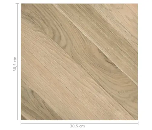 Grīdas Flīzes, 20 Gab., Pašlīmējošas, 1,86 M², Pvc, Brūnas Vidaxl