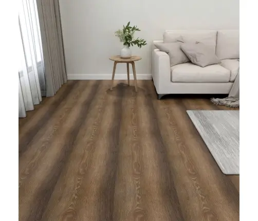 Grīdas Flīzes, 20 Gab., Pašlīmējošas, 1,86 M², Pvc, Brūnas Vidaxl