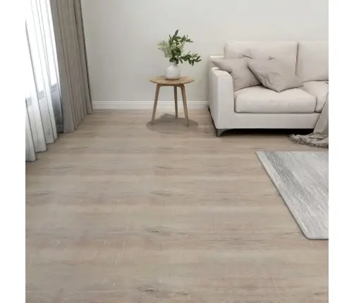 Iseliimuvad Põrandaplaadid 20 Tk, Pvc, 1,86 M², Hallikaspruun