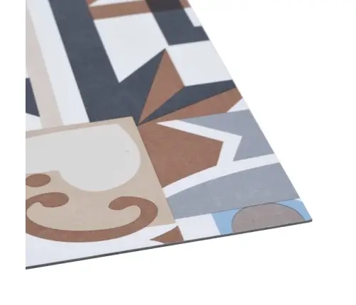 Grindų Plokštės, 20Vnt., 1,86M², Pvc, Prilimpančios, Vientisos