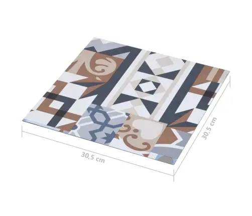 Grindų Plokštės, 20Vnt., 1,86M², Pvc, Prilimpančios, Vientisos