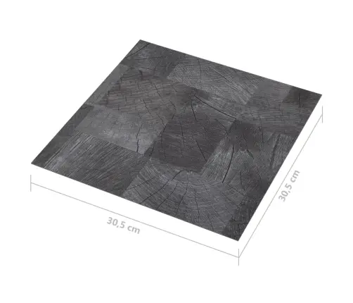 Grīdas Flīzes, 20 Gb., Pašlīmējošas, 1,86M²,Pvc, Koka Imitācija Vidaxl