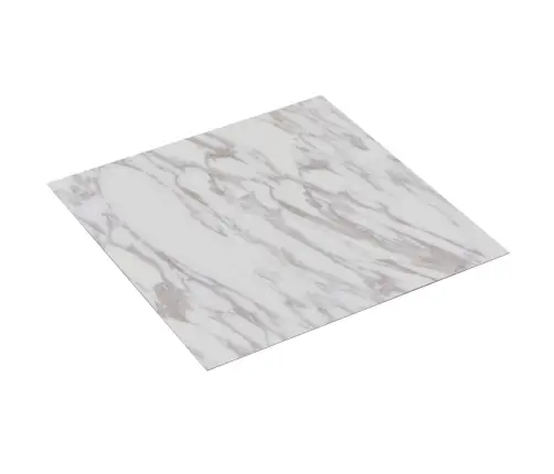 Grīdas Flīzes, 20 Gab., Pašlīmējošas, 1,86 M², Pvc, Baltas Vidaxl