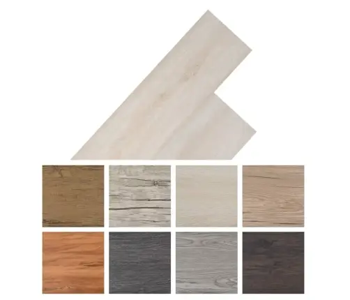 Grindų Plokštės, Ąžuolo Klasikinės Baltos, Pvc, 5,21M², 2Mm
