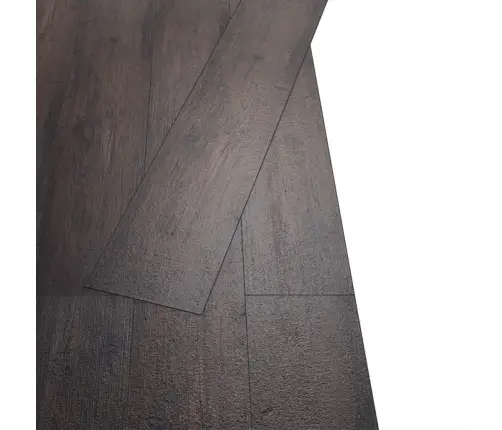 Grīdas Dēļi, Pašlīmējoši, 5,21 M², 2 Mm, Tumši Brūni, Pvc Vidaxl