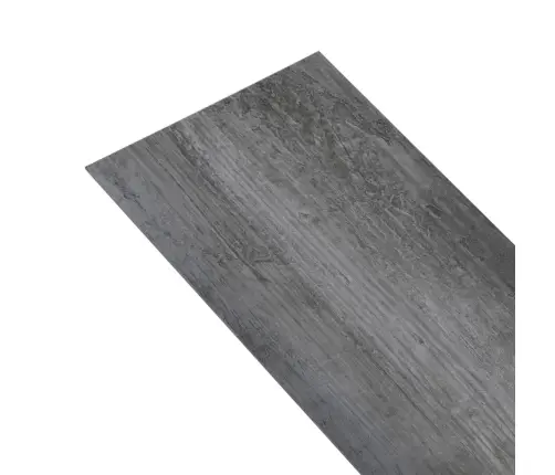 Grīdas Dēļi, Pašlīmējoši, 5,21 M², 2 Mm, Spīdīgi Pelēki, Pvc Vidaxl