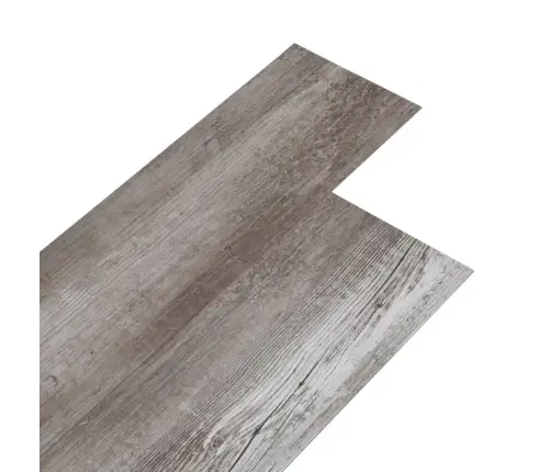 Grindų Plokštės, Matinės Medienos Rudos, Pvc, 5,21M², 2Mm