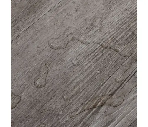 Grindų Plokštės, Matinės Medienos Rudos, Pvc, 5,21M², 2Mm