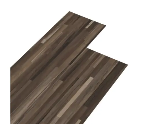 Grīdas Dēļi, Pašlīmējoši, 5,21 M², 2 Mm, Svītraini Brūni, Pvc Vidaxl