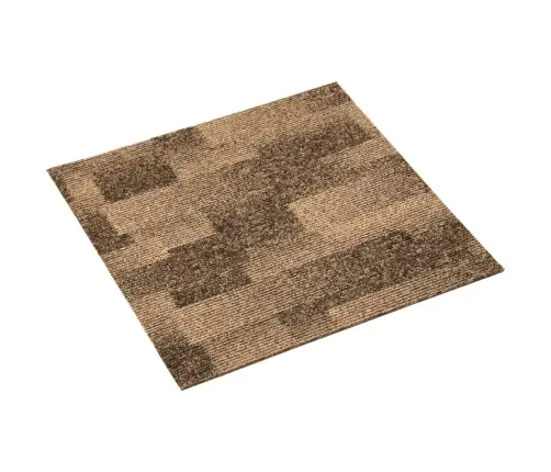 Paklājflīzes, 20 Gab., 5 M², Brūnas Vidaxl