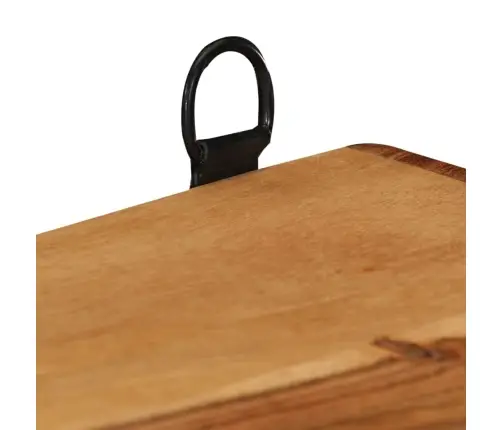 Trīsdaļīgs Sienas Plauktu Komplekts, Akācijas Masīvkoks Vidaxl