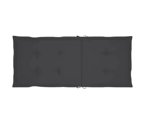 Dārza Krēsli Ar Matračiem, Atgāžami, 8 Gab., Masīvs Tīkkoks Vidaxl