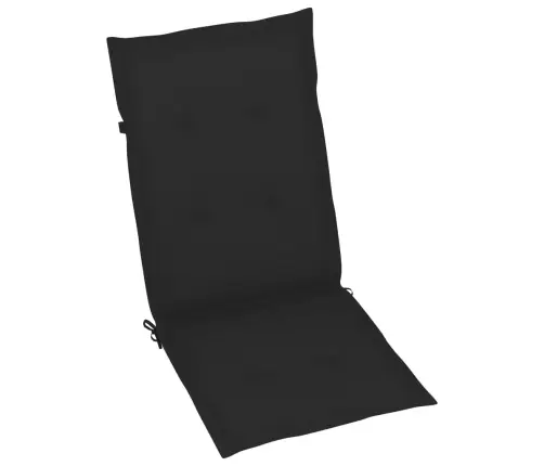 Dārza Krēsli Ar Matračiem, Atgāžami, 8 Gab., Masīvs Tīkkoks Vidaxl