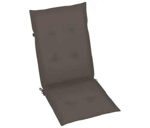 Dārza Krēsli Ar Matračiem, Atgāžami, 8 Gab., Masīvs Tīkkoks Vidaxl Dārza Krēsli Ar Matračiem, Atgāžami, 8 Gab., Masīvs Tīkkoks Vidaxl