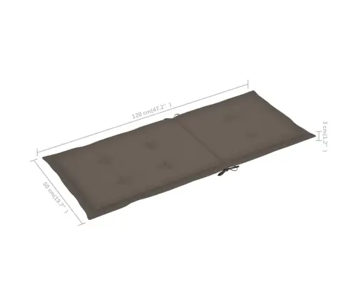 Dārza Krēsli Ar Matračiem, Atgāžami, 8 Gab., Masīvs Tīkkoks Vidaxl Dārza Krēsli Ar Matračiem, Atgāžami, 8 Gab., Masīvs Tīkkoks Vidaxl