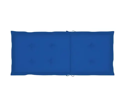 Atlošiamos Sodo Kėdės Su Pagalvėlėmis, 8Vnt., Tikmedžio Masyvas