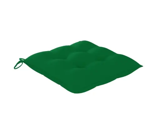 Saliekami Dārza Krēsli Ar Matračiem, 4 Gab., Masīvs Tīkkoks Vidaxl