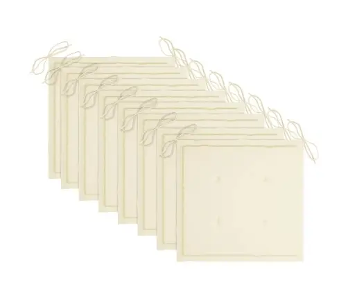 Sulankstomos Sodo Kėdės Su Pagalvėlėmis, 8Vnt., Tikmedis Sulankstomos Sodo Kėdės Su Pagalvėlėmis, 8Vnt., Tikmedis