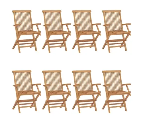 Aiatoolid Mustade Istmepatjadega, 8 Tk, Tiikpuu