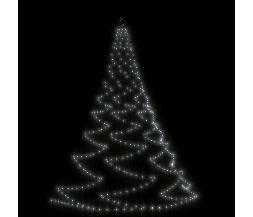 Seinapuu Metallkonksudega, 260 Ledi, Külm Valge, 3 M, Tuppa/Õue