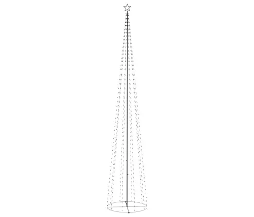 Ziemassvētku Koks, 752 Zilas Led Lampiņas, 160X500 Cm Vidaxl