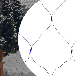Kalėdinių Lempučių Tinklas, 3X2M, 204 Mėlynos Led