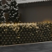 Ziemassvētku Lampiņu Tīkls, 3X3 M, 306 Silti Baltas Led Vidaxl